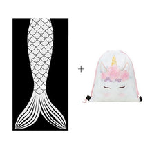 Load image into Gallery viewer, MERMAID TAIL BLANKET