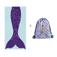 Load image into Gallery viewer, MERMAID TAIL BLANKET