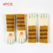 Load image into Gallery viewer, CAT PAW CHAIR SOCKS (4 PACK)