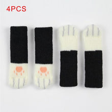 Load image into Gallery viewer, CAT PAW CHAIR SOCKS (4 PACK)