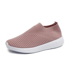 Load image into Gallery viewer, Women Sandals Knitting Sock Sneakers Women 2019 Spring Summer Slip On Flat Shoes Woman Plus Size Casual Sandals Loafers SH041602